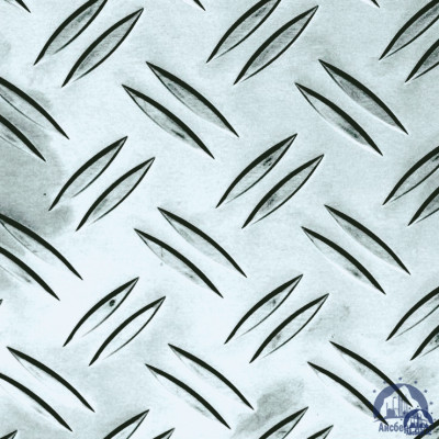 Рифлёный алюминиевый лист "Дуэт" 4х1200х3000 мм АМГ2Н2Р купить  в Новокузнецке