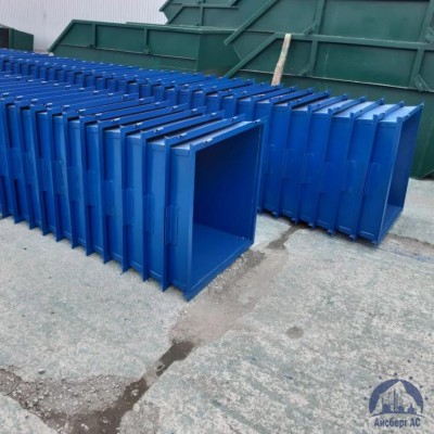 Контейнер металлический для мусора объём 1,1 м³ (евроформа)  купить  в Новокузнецке