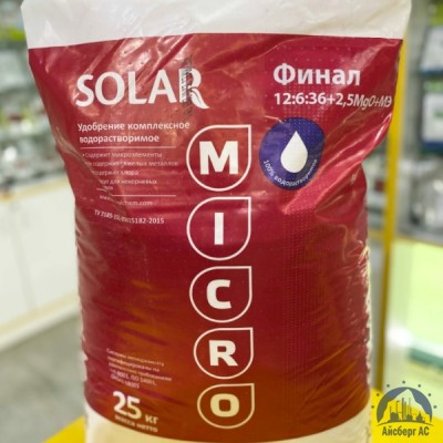 Удобрение SOLAR Финал 12:6:36+2,5MgO+МЭ купить  в Новокузнецке
