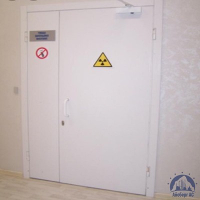 Рентгенозащитная алюминиевая дверь 1070х2080-1 мм купить  в Новокузнецке